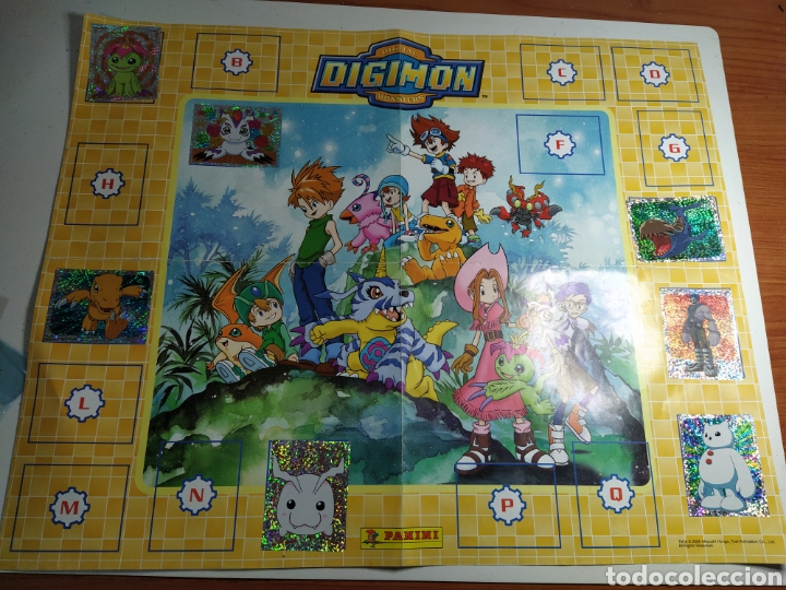 Coleccionismo &aacute;lbumes: Poster Digimon panini - Foto 1