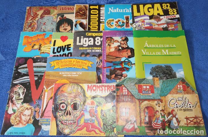 Collectionnisme Albums: Lote de 14 &aacute;lbumes incompletos