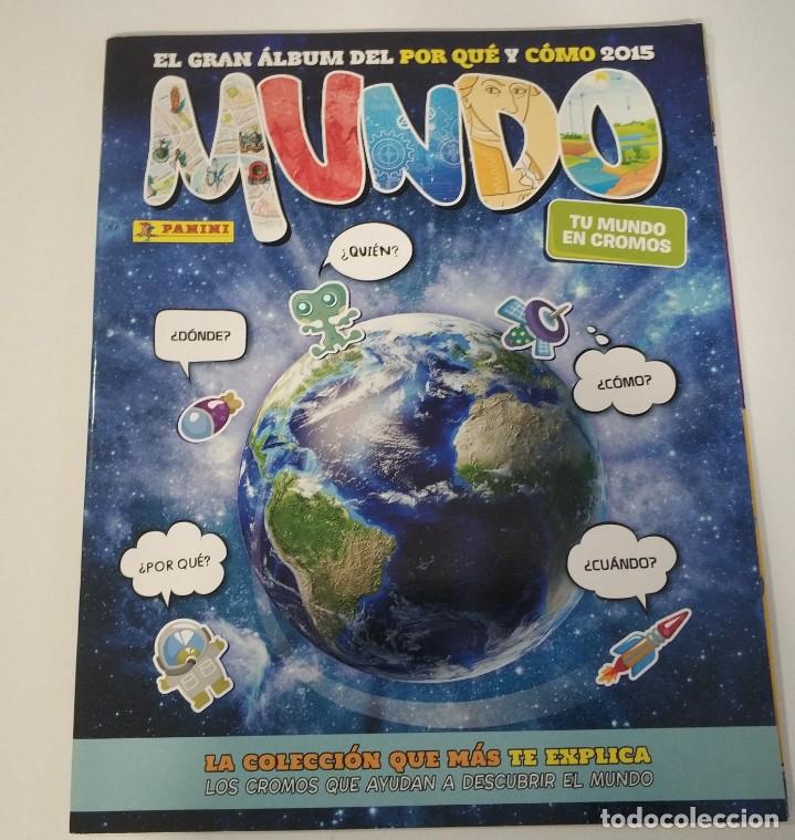 Coleccionismo &Aacute;lbumes: ALBUM DE CROMOS MUNDO EL GRAN ALBUM DEL POR QUE Y COMO 2015 PANINI