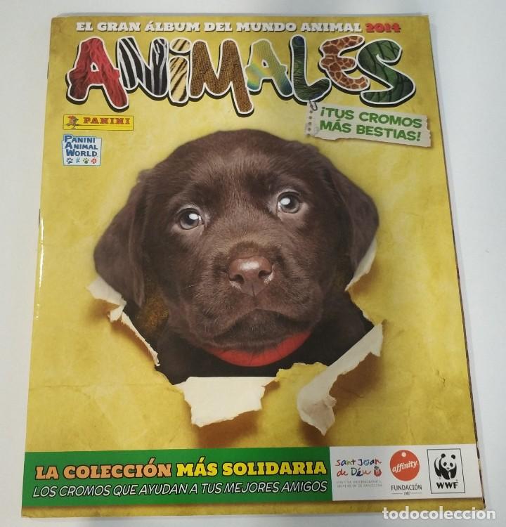 Coleccionismo &Aacute;lbumes: ALBUM DE CROMOS ANIMALES EL GRAN ALBUM DEL MUNDO ANIMAL 2014 PANINI WWF