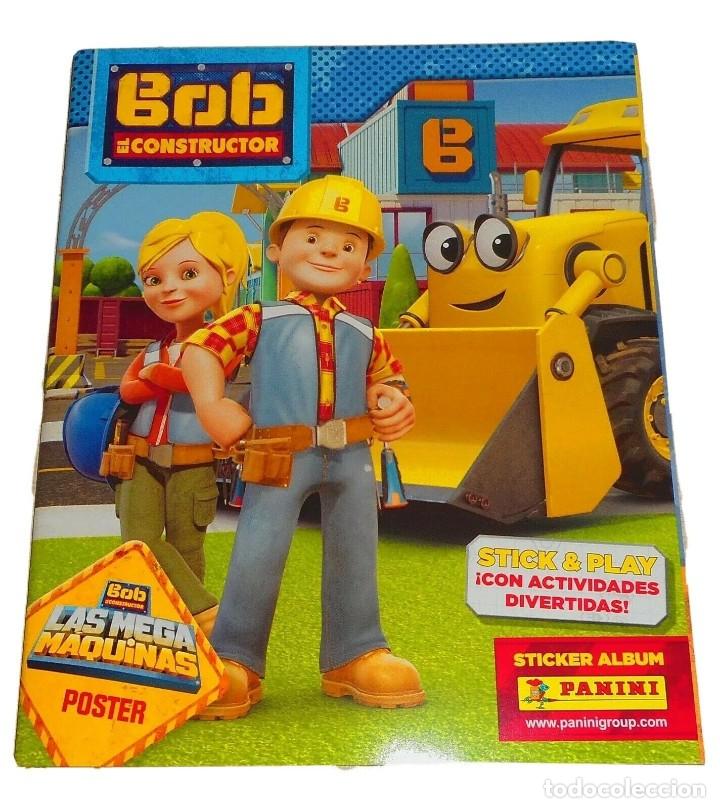 Coleccionismo &aacute;lbumes: ALBUM DE CROMOS BOB EL CONSTRUCTOR PANINI 2018 VAC&Iacute;O Y PLANCHA - Foto 1