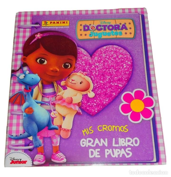 Collezionismo Album: ALBUM DE CROMOS DOCTORA JUGUETES GRAN LIBRO DE PUPAS PANINI 2017 VAC&Iacute;O Y PLANCHA