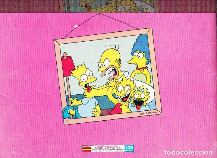 Coleccionismo &aacute;lbumes: LOS SIMPSON-incompleto- - Foto 2