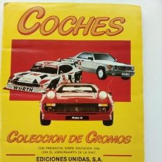 Coleccionismo Álbumes: ÁLBUM COCHES MOTOR16 1986. Lote 198570166