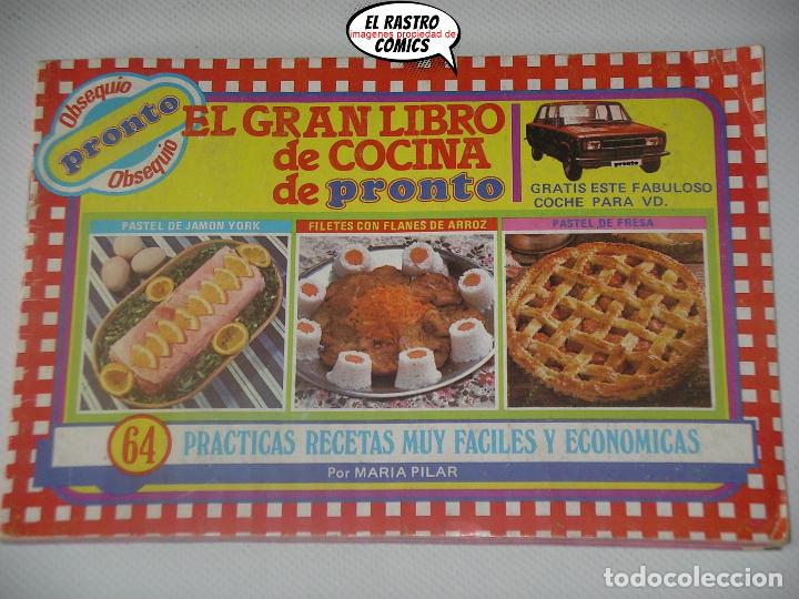 Collezionismo Album: El gran libro de cocina de revista Pronto, casi completo, falta 1 cromo, X2