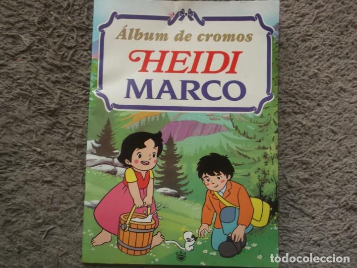 Collectionnisme Albums: ALBUM DE CROMOS DE HEIDI Y MARCO-CONTIENE 8 CROMOS