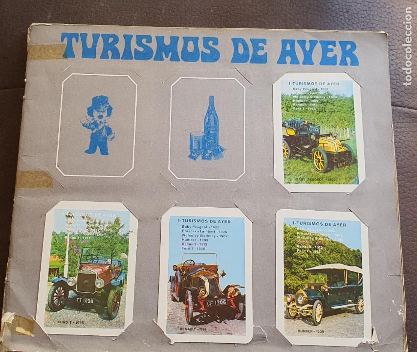 Collectionnisme Albums: TURISMOS DE AYER.CERVEZA EL TURIA.ALBUM CON UNOS 50 CROMOS.VER FOTOS.CROMOS EN BUEN ESTADO.