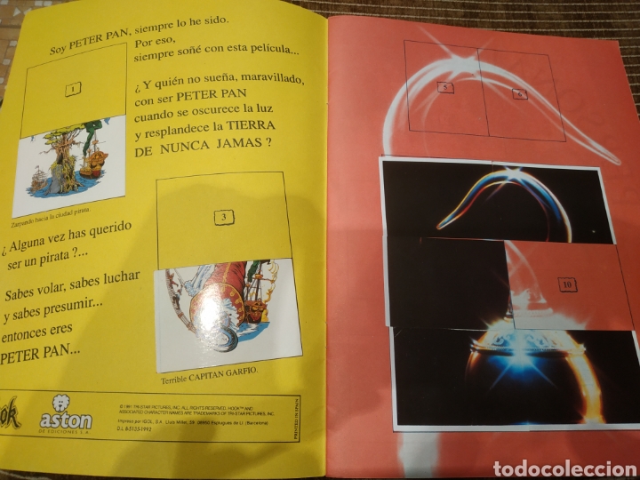Coleccionismo &aacute;lbumes: HOOK - Foto 2