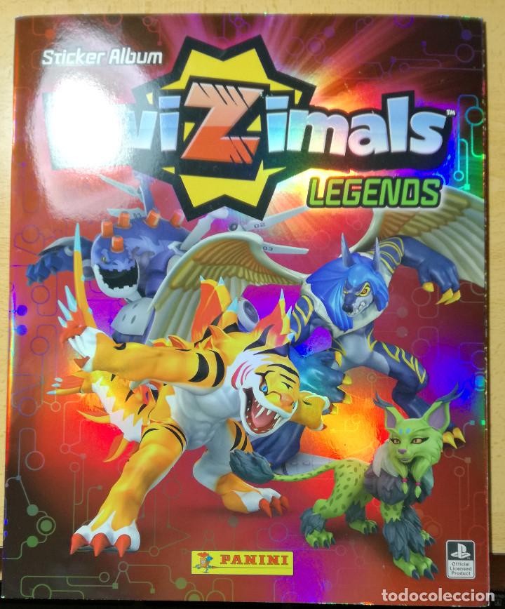 Collectionnisme Albums: &Aacute;LBUM INVIZIMALS LEGENDS Panini nuevo