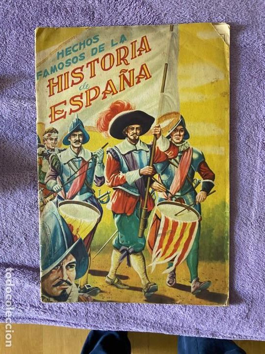 Collectionnisme Albums: HECHOS FAMOSOS DE LA HISTORIA DE ESPA&Ntilde;A VACIO NINGUN CROMO NUNCA PEGADO 10 MA