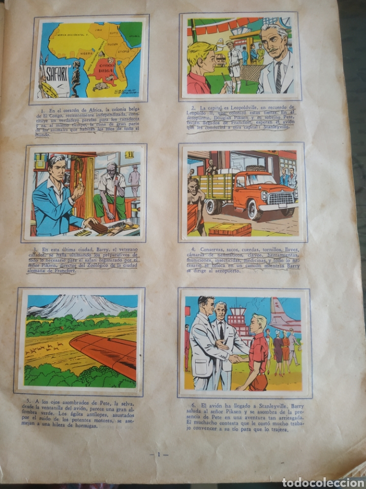 Coleccionismo &aacute;lbumes: SAFARI - Foto 2