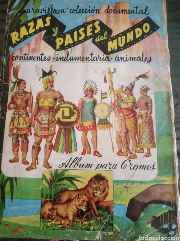 Collectionnisme Albums: RAZAS Y PAISES DEL MUNDO