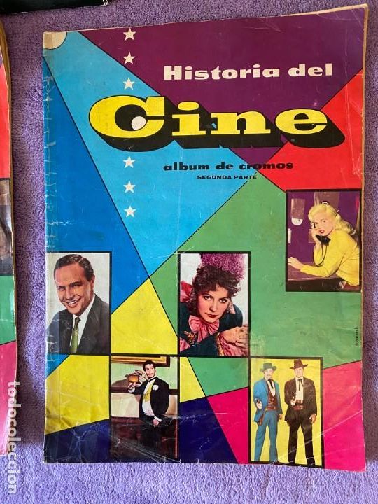 Collectionnisme Albums: HISTORIA DEL CINE SEGUNDA PARTE OMPLETO A FALTA DEL 140 35MA
