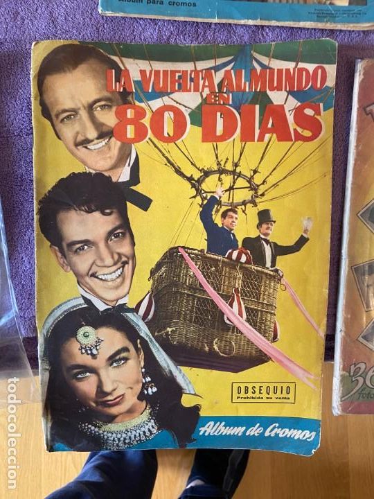 Collectionnisme Albums: LA VUELTA AL MUNDO EN 80 DIAS ALBUM CON 46 CROMOS SE VENDEN SUELTOS 45MA