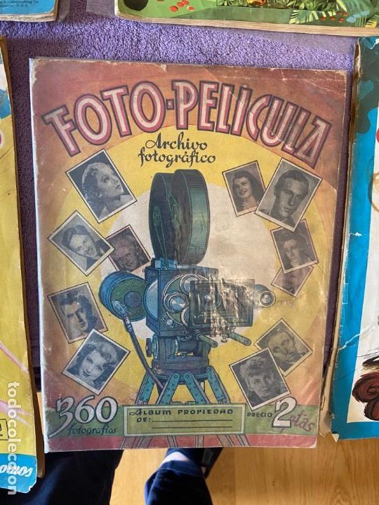 Collectionnisme Albums: FOTO-PELICULA ALBUM CON 300 CROMOS BUEN ESTADO SE VENDEN SUELTOS 47MA
