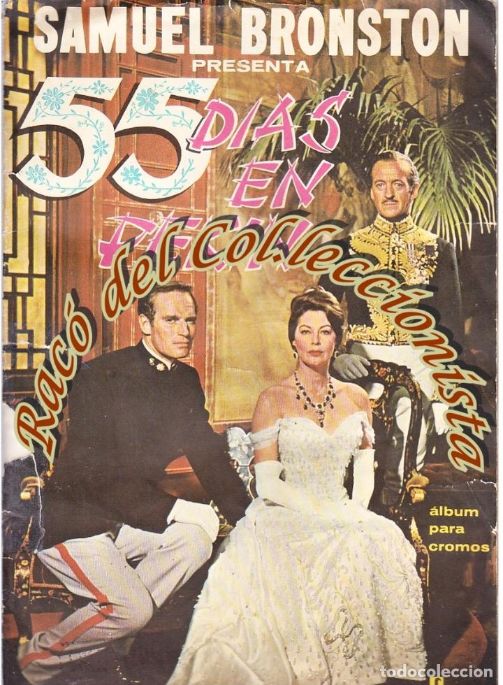Collectionnisme Albums: 55 DIAS EN PEKIN, &Aacute;LBUM CROMOS FHER 1963, INCOMPLETO, FALTAN 10 CROMOS,VER DESCRIPCI&Oacute;N
