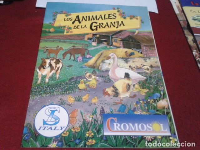 Collectable Incomplete Albums: ALBUM DE CROMOS  - LOS ANIMALES DE LA GRANJA . CROMOSOL