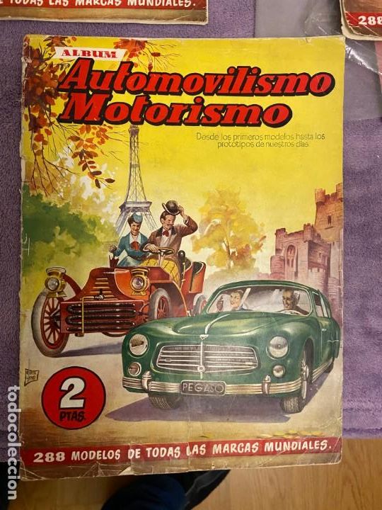 Collectionnisme Albums: automovilismo y motorismo faltan 8 cromos normal se venden sueltos n&ordm; 2