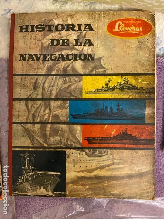 Collectionnisme Albums: historia de la navegacion chocolates lloveras 351 cromos se puede llegar a vender sueltos 84ma