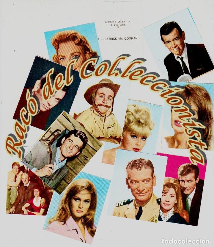 Collectionnisme Albums: ARTISTAS DE LA TV Y DEL CINE, LOTE DE 30 CROMOS SUELTOS SIN ALBUM, ED. ESTE, 1966, VER DESCRIPCI&Oacute;N