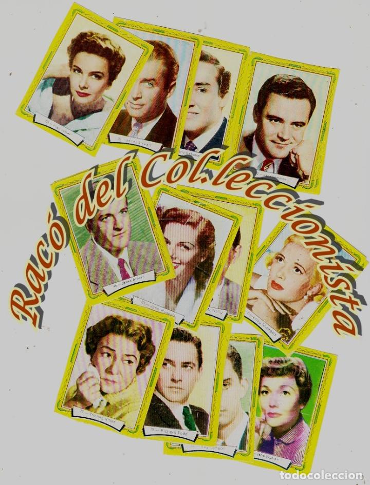 Collectionnisme Albums: ARTISTAS DE LA PANTALLA, LOTE DE 16 CROMOS SUELTOS SIN ALBUM, ED. FHER, VER DESCRIPCI&Oacute;N