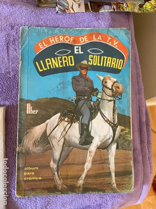 Collectionnisme Albums: EL LLANERO SOLITARIO ALBUM CON 114 cromos se venden sueltos 114ma