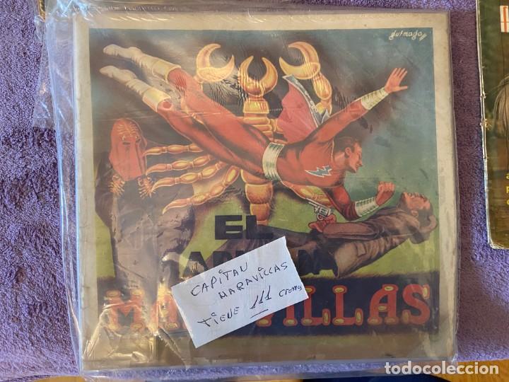 Collectionnisme Albums: CAPITAN MARAVILLAS ALBUM CON 134 CROMOS VENDEN SUELTOS 123ma