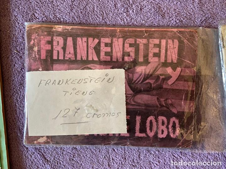 Collectionnisme Albums: frankenstein y el hombre lobo FALTAN 3 CROMOS 149MA