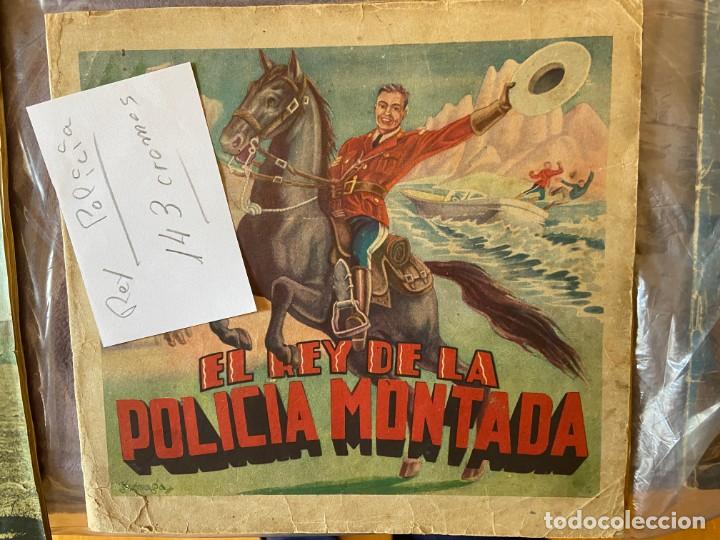 Collectionnisme Albums: EL REY DE LA POLICIA MONTADA ALBUM CON 149 CROMOS SE VENDEN SUELTOS ENTRE 9 Y 213 159MA