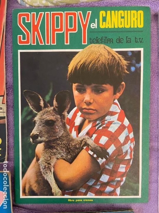 Collectionnisme Albums: SKIPPY EL CANGURO ALBUM CON 47 CROMOS ENTRE EL 2 Y EL 110 SE VENDEN SUELTOS 162MA