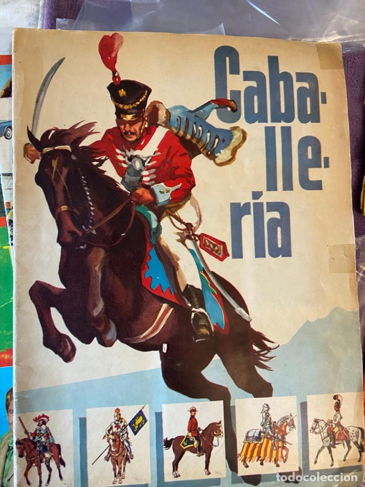Collectionnisme Albums: CABALLERIA ALBUM COMPLETO FALTAN 2 CROMOS SE VENDEN SUELTOS 175 MA