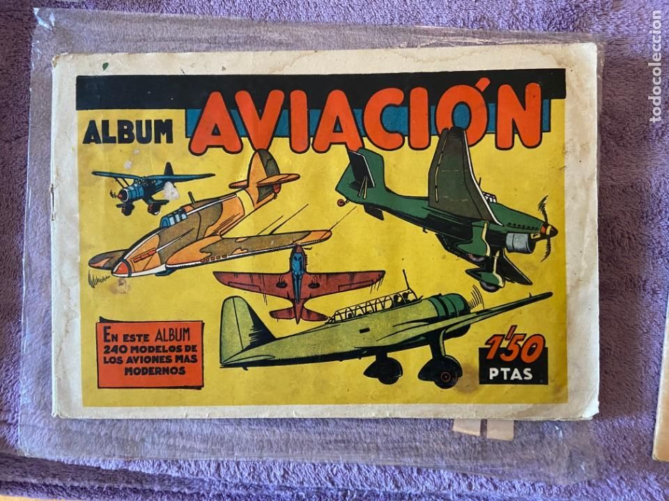 Collectionnisme Albums: AVIACION ALBUM FALTAN 4 CROMOS CROMOS SE VENDEN SUELTOS 178MA