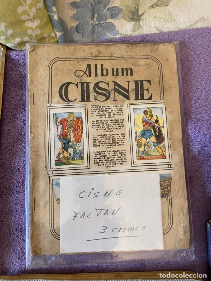 Collectionnisme Albums: CISNE COMPLETO A FALTA DE TRES CROMOS Y LA TAPA SE VENDEN SUELTOS 180MA