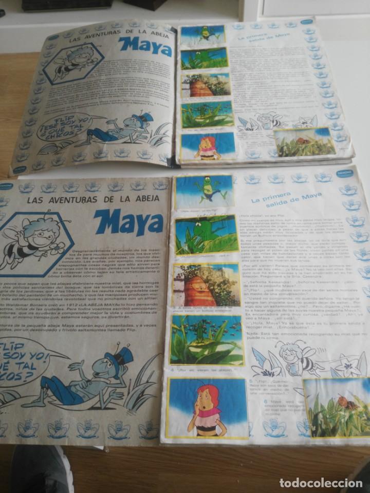 Coleccionismo &aacute;lbumes: las aventuras de la abeja maya - DANONE - Foto 2