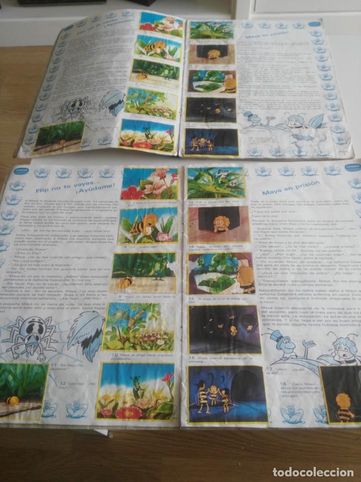 Coleccionismo &aacute;lbumes: las aventuras de la abeja maya - DANONE - Foto 3