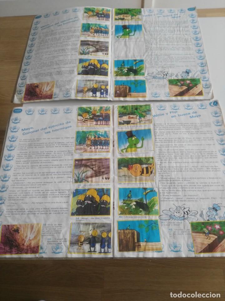 Coleccionismo &aacute;lbumes: las aventuras de la abeja maya - DANONE - Foto 5