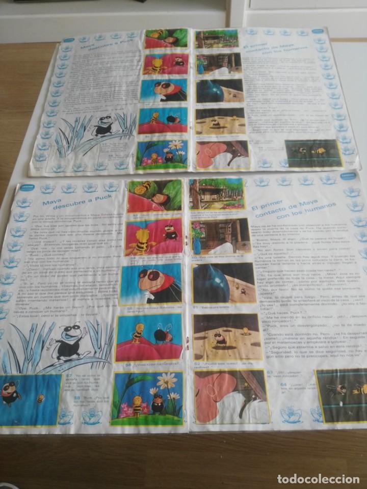 Coleccionismo &aacute;lbumes: las aventuras de la abeja maya - DANONE - Foto 7