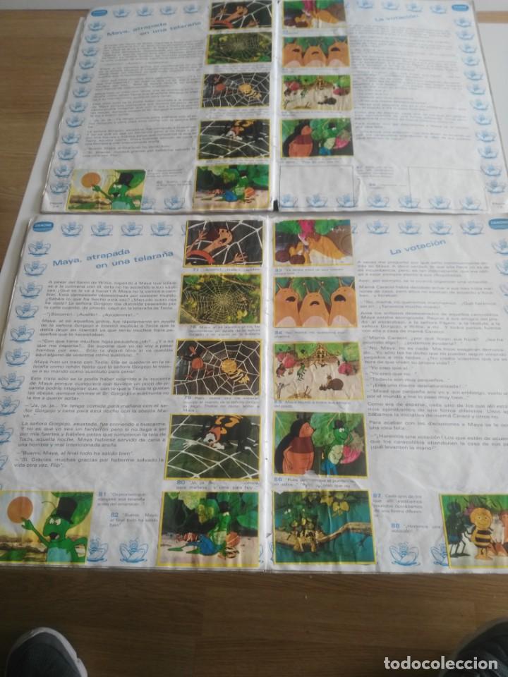 Coleccionismo &aacute;lbumes: las aventuras de la abeja maya - DANONE - Foto 9
