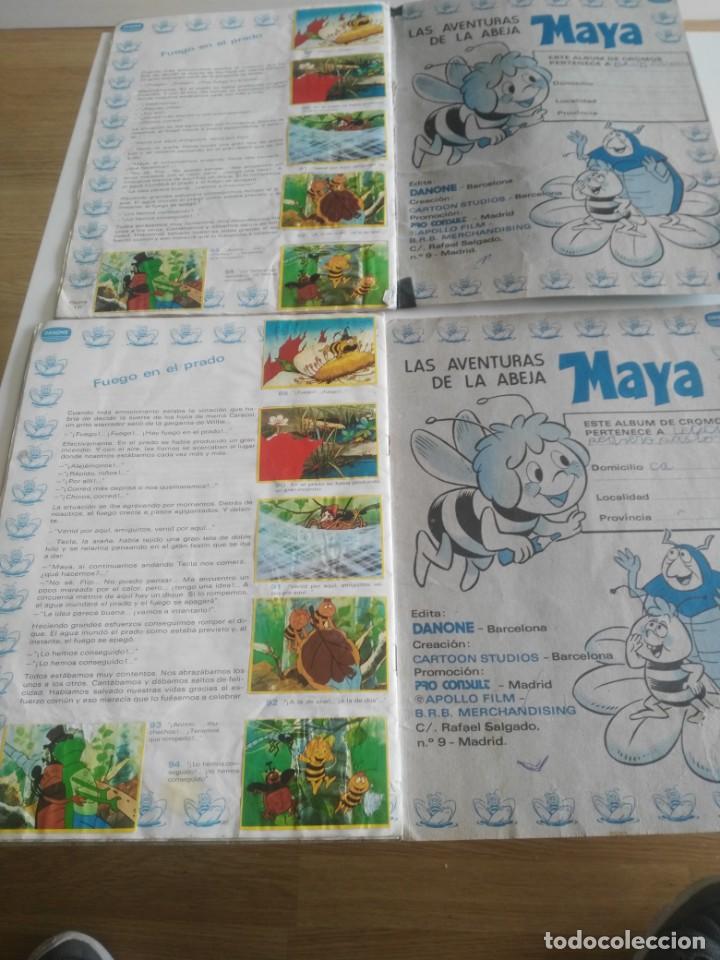 Coleccionismo &aacute;lbumes: las aventuras de la abeja maya - DANONE - Foto 10
