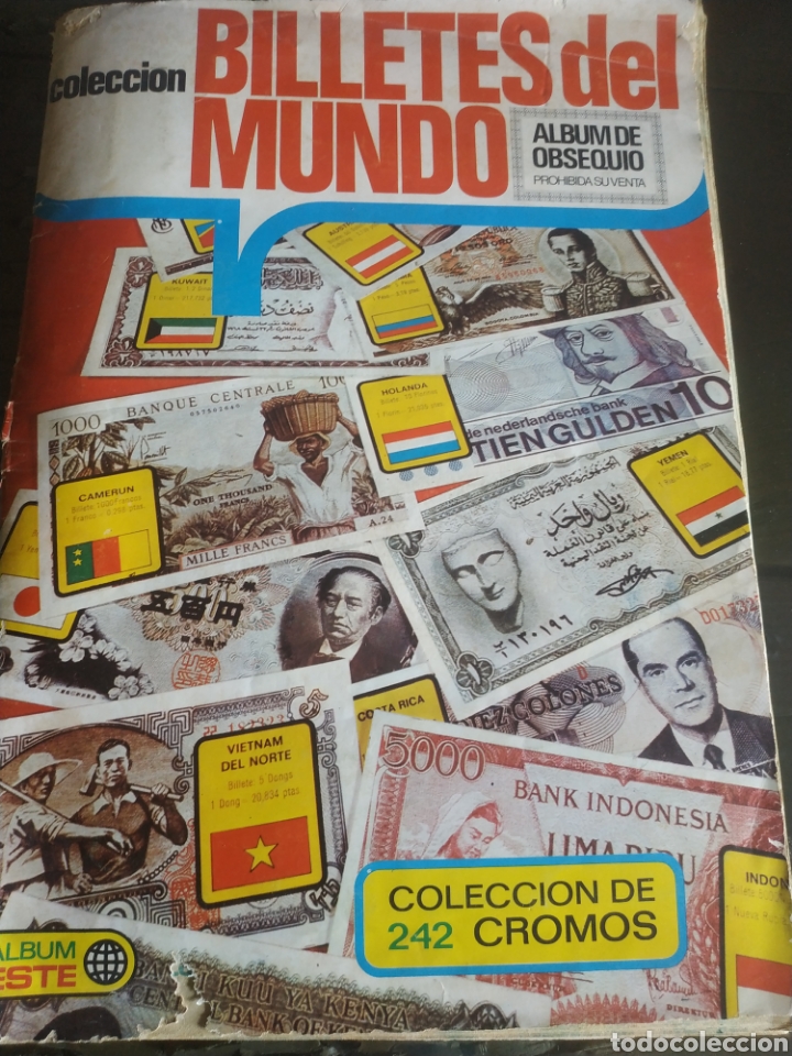 Collectionnisme Albums: BILLETES DE TODO EL MUNDO