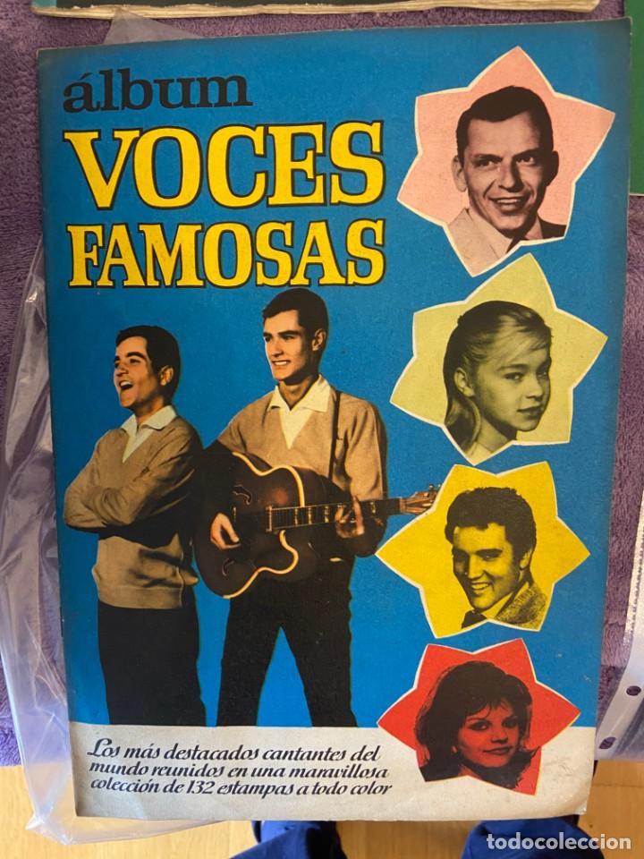 Collectionnisme Albums: VOVES FAMOSAS ALBUM CON 115 CROMOS SE PUEDE LLEGAR AVENDER SUELTOS BUEN ESTADO 194MA