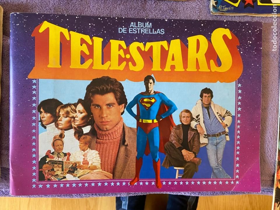 Collectionnisme Albums: TELE-STARS ALBUM CON 173 CROMOS SE VENDEN SUELTOS ALBUM NUEBO CROMO POCO PEGADOS 219MA