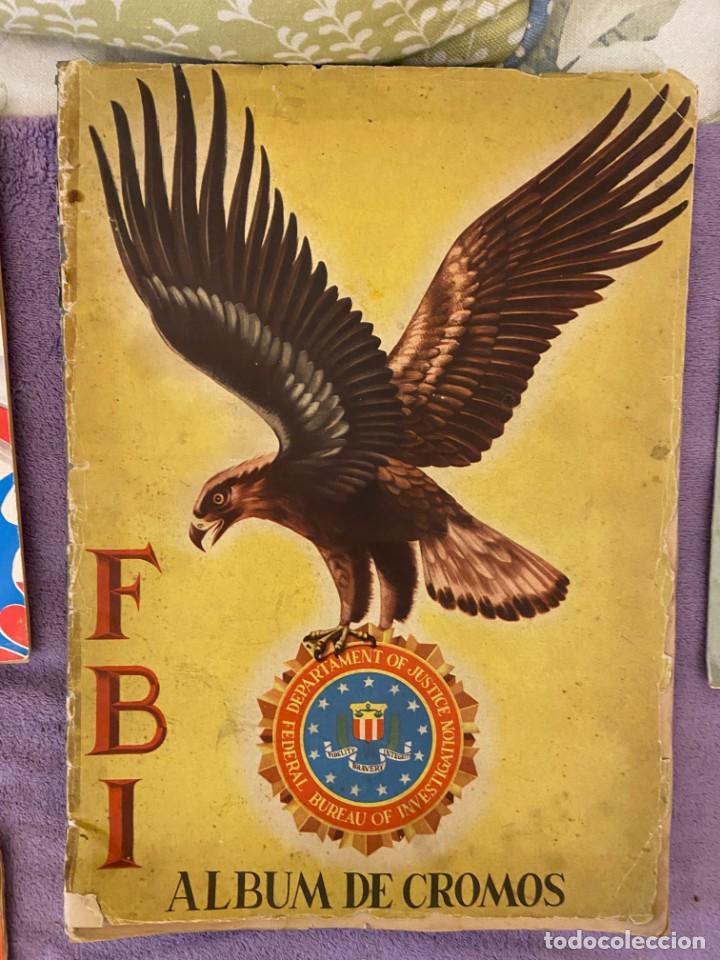 Collectionnisme Albums: AVENTURAS DEL FBI ALBUM CON 181 CROMOS SE VENDEN SUELTOS 233ma
