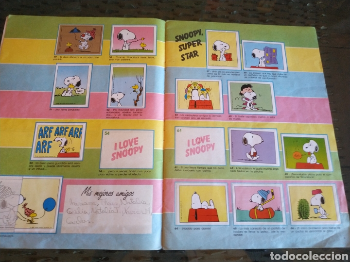 Coleccionismo &aacute;lbumes: I LOVE SNOOPY - Foto 2