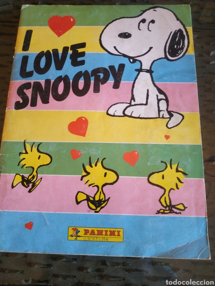 Coleccionismo &Aacute;lbumes: I LOVE SNOOPY