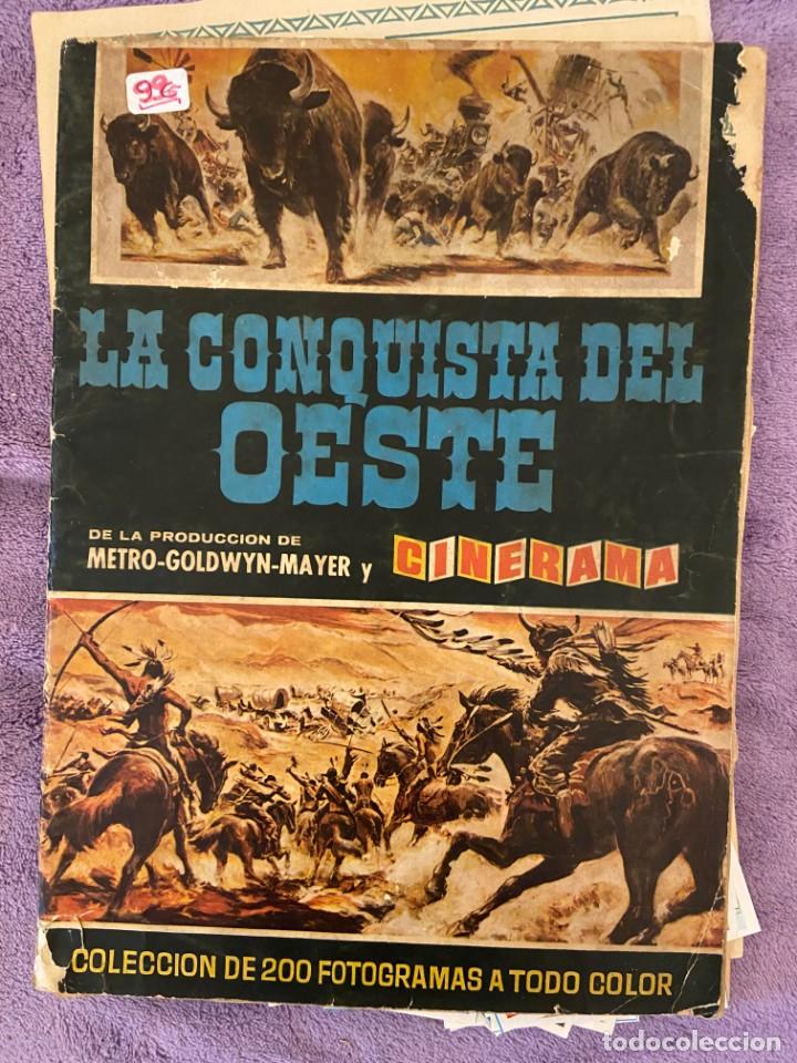 Collectionnisme Albums: la conquista del oeste album con 165 cromos se venden sueltos 243MA