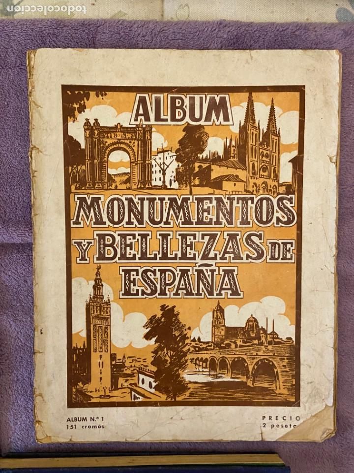 Collectable Incomplete Albums: MONUMENTOS Y BELLEZAS DE ESPA&Ntilde;A ALBUM CON 141 CROMOS SE VENDEN SUELTOS 248MA