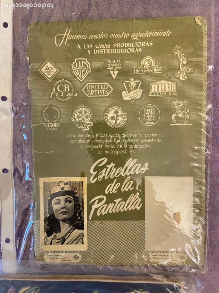 Collectionnisme Albums: ESTRELLAS D LA PANTALLA ALBUM CON 192 CROMOS SE VENDEN SUELTOS 259MA
