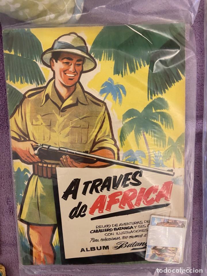 Collectionnisme Albums: A TRAVES DE AFRICA ALBUM CON 72 CROMOS SE VENDEN SUELTOS BUEN ESTADO 282MA