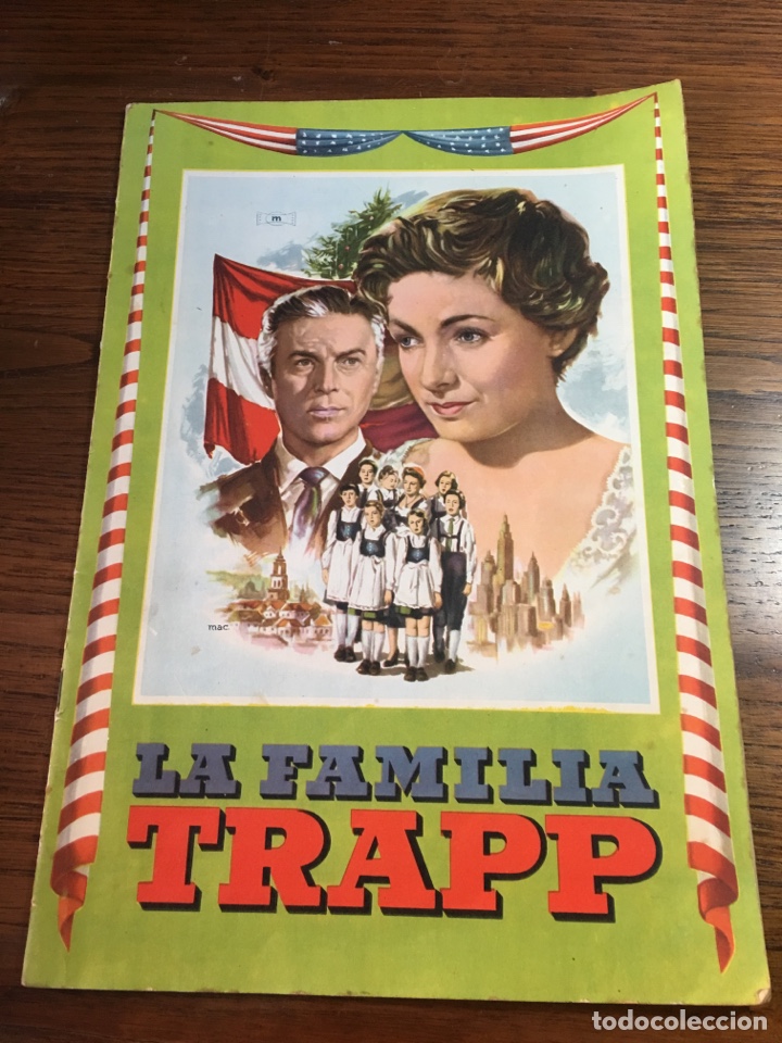 Collezionismo Album: &Aacute;LBUM VAC&Iacute;O LA FAMILIA TRAPP MUNDIAL FILM